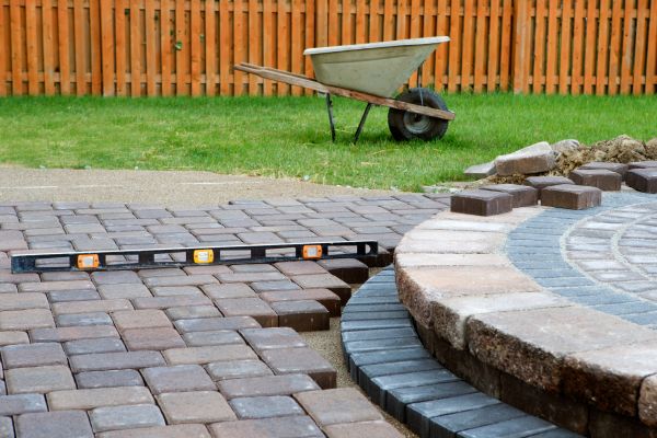 Patio Brick Installation in Riverside