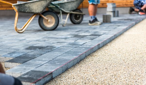 Paver Driveway Repair in Riverside