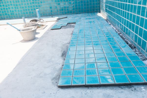 Pool Flooring Installation in Riverside